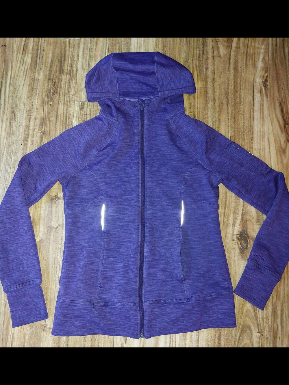 Under Armour Lavender Hooded Fleece Jacket